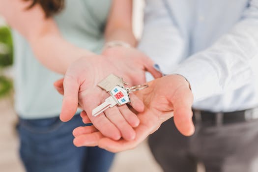 family celebrating paying off their mortgage