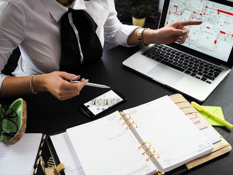 estate planning documents on a desk