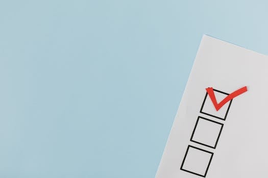 checklist for mortgage approval