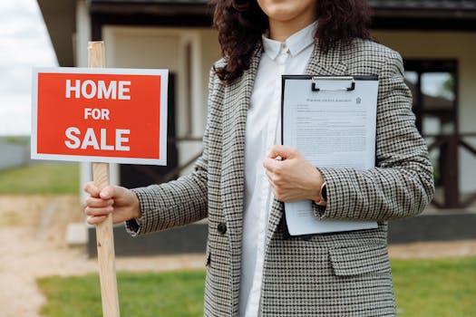 foreclosed home for sale sign