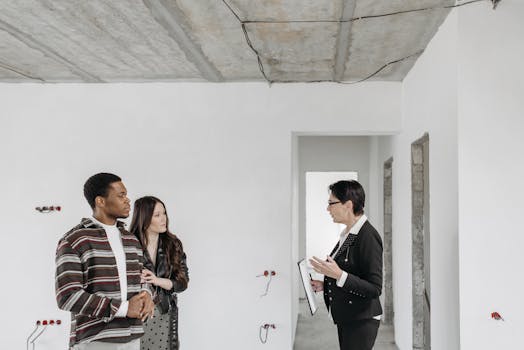 home appraiser inspecting a property