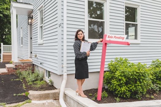 woman reviewing mortgage refinance documents